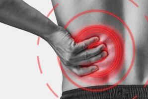 Lumbar spine osteochondrosis